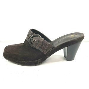 Nurture Foxtail Brown Suede Leather Shoes Womens Size 8M